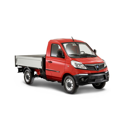 Roter Piaggio Porter geeignet für Transport, Service und kommunale Einsätze.